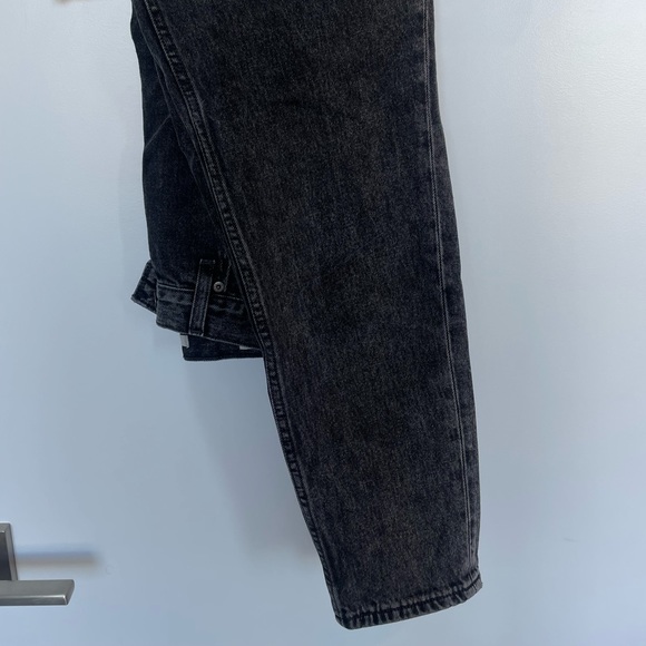 LEVI black washed boyfriend jeans - Picture 3 of 3